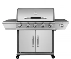 Gasgrill BBQ 5+1 Brenner