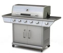 Gasgrill BBQ 5+1 Brenner