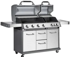 Gasgrill 6+1 Brenner