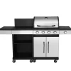 Gasgrill mit Arbeitsfläche AMPATO 4+1 Brenner