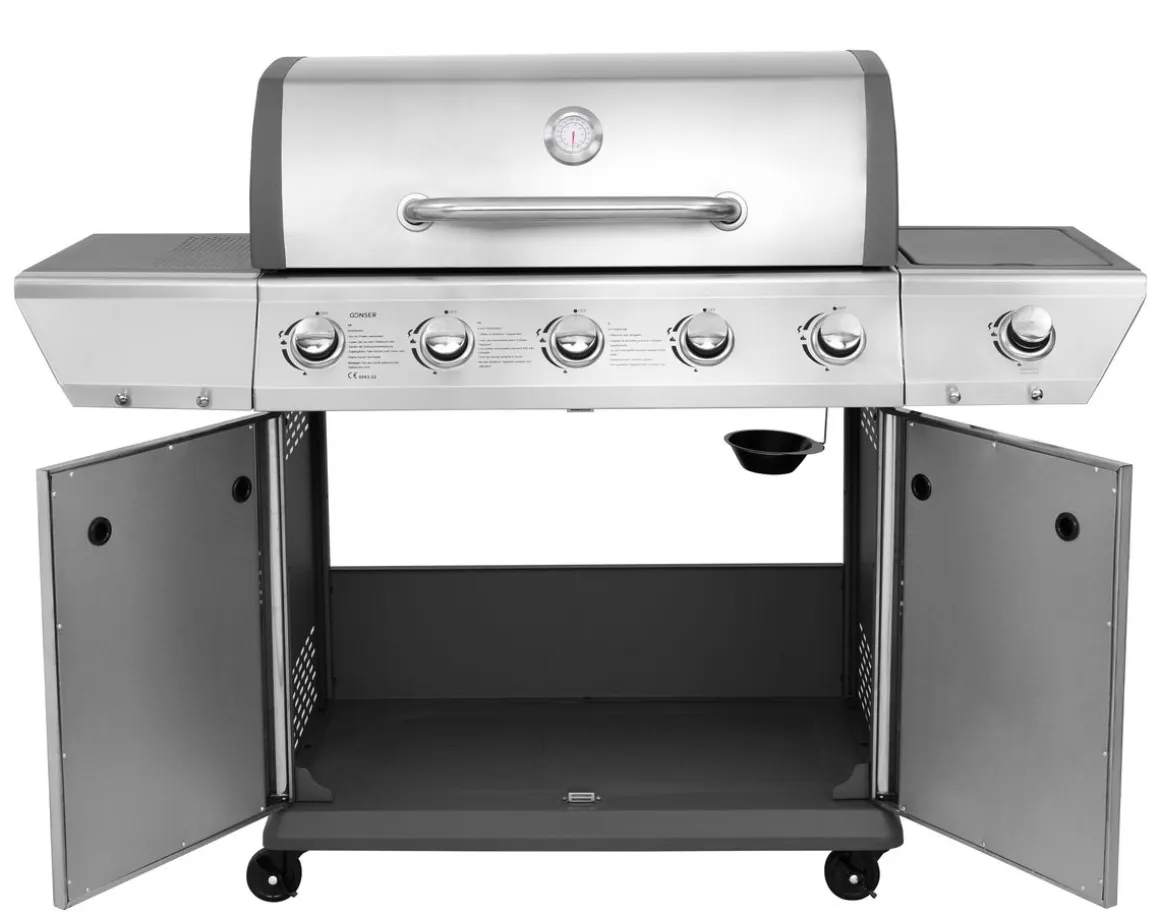 Gasgrill OMEGA 5+1 Brenner