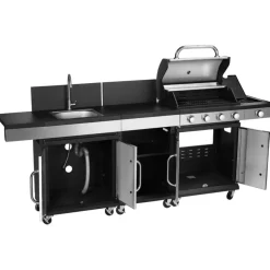 Gasgrill Outdoorküche AMPATO 4+1 Brenner
