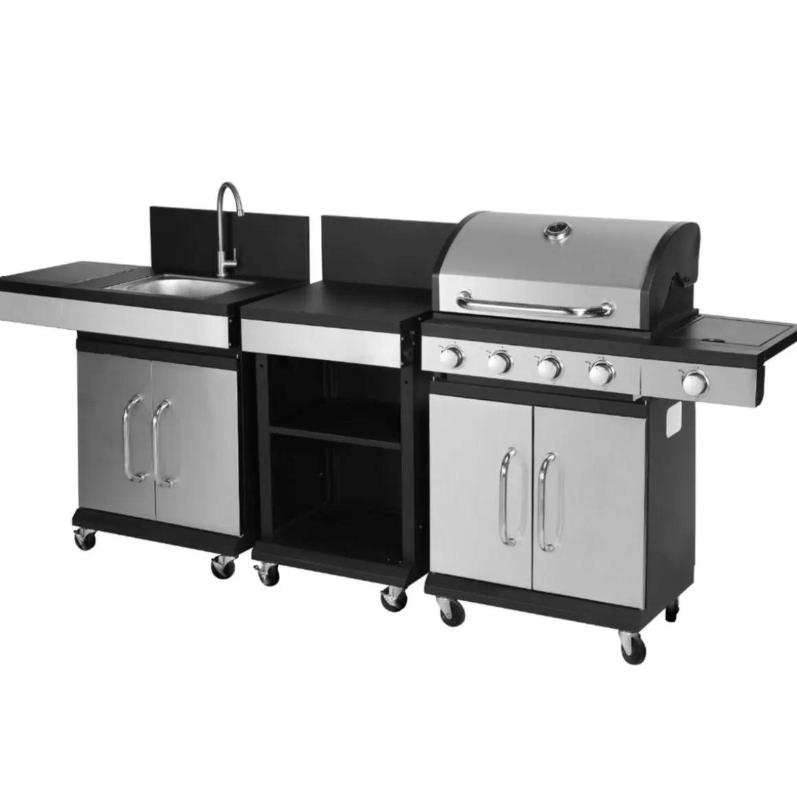 Gasgrill Outdoorküche AMPATO 4+1 Brenner