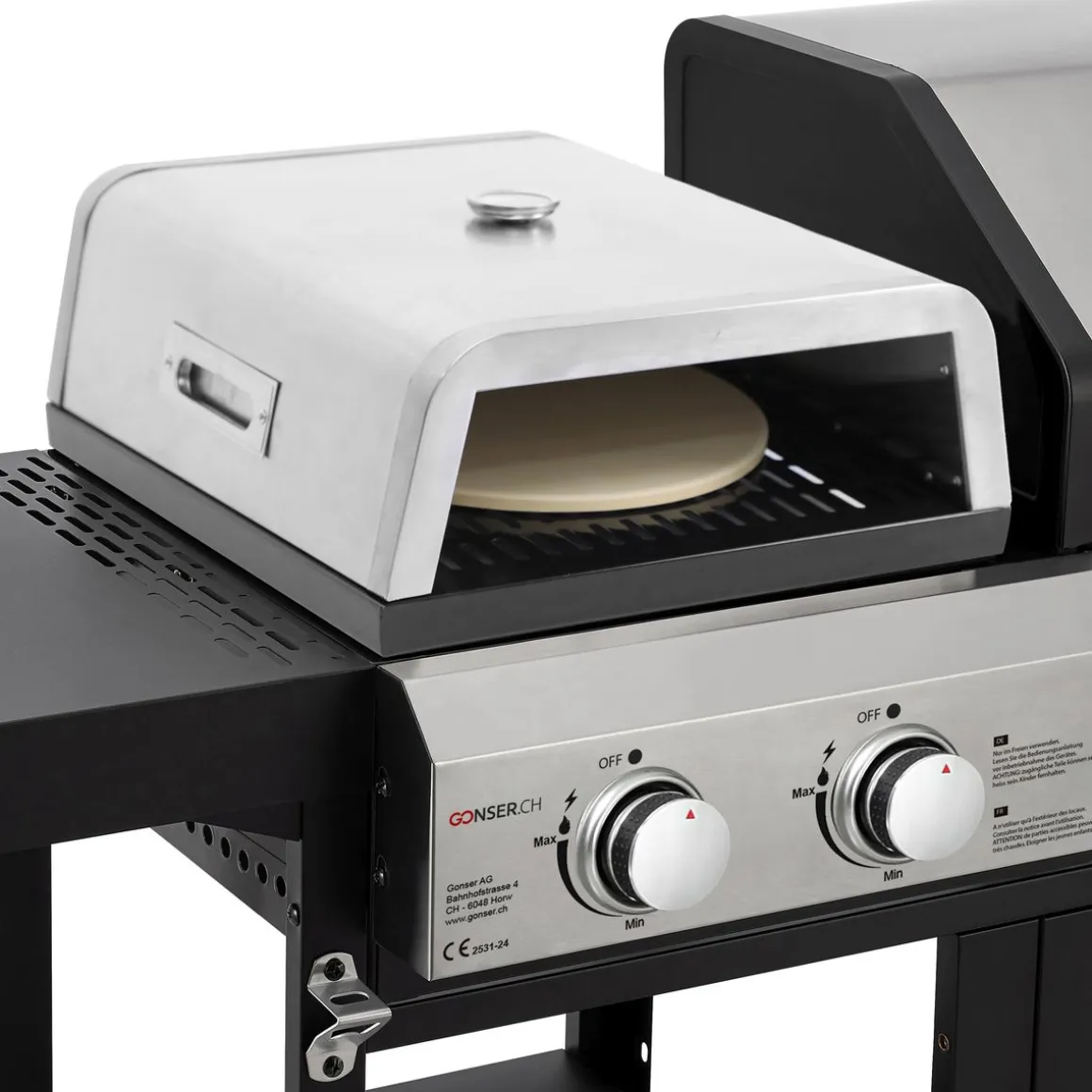 Gasgrill Pizzagrill 4 Brenner
