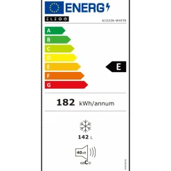 Gefriertruhe 142L weiss