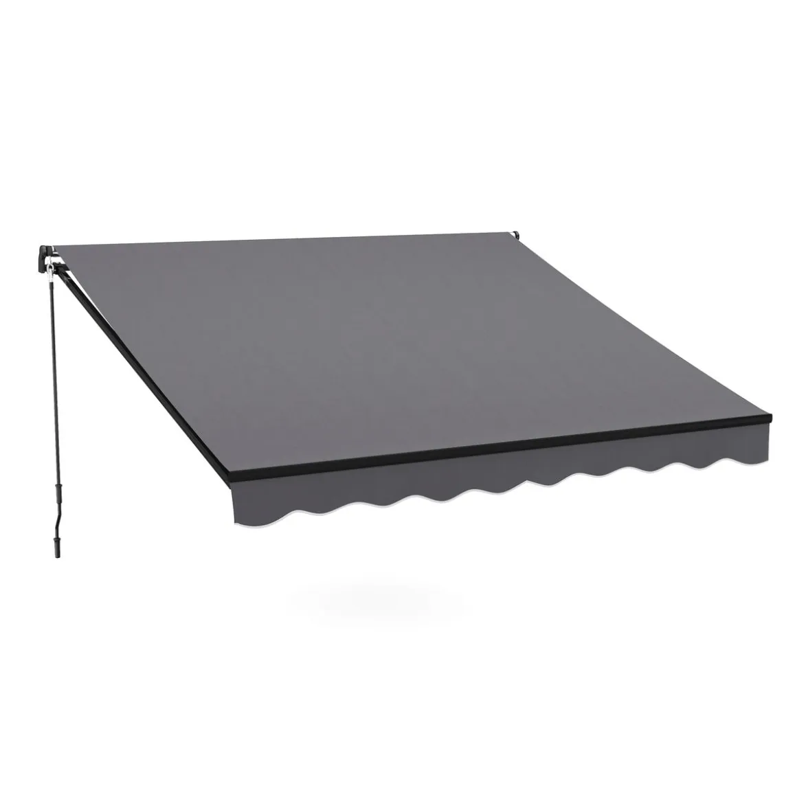 Gelenkarmmarkise 300 x 250 cm anthrazit