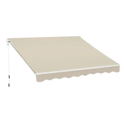 Gelenkarmmarkise 300 x 250 cm beige