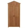 Gerätehaus Holz 100 x 40 x 200 cm