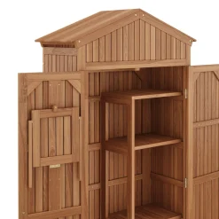 Gerätehaus Holz 100 x 40 x 200 cm