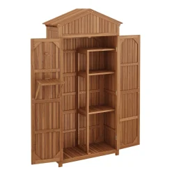 Gerätehaus Holz 100 x 40 x 200 cm