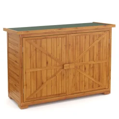 Gerätehaus Holz 128 x 50 x 88 cm