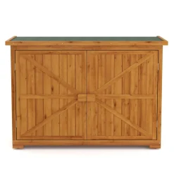 Gerätehaus Holz 128 x 50 x 88 cm