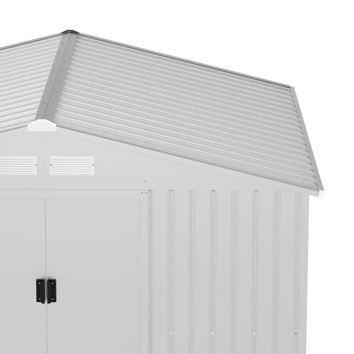 Gerätehaus 277 x 195 x 193 cm hellgrau