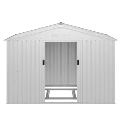 Gerätehaus 277 x 195 x 193 cm hellgrau