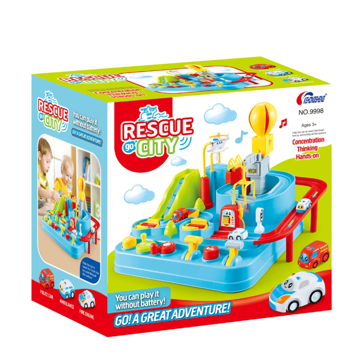 Geschicklichkeitsspiel RESCUE GO CITY
