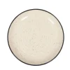Geschirr-Set Steingut 24-teilig beige
