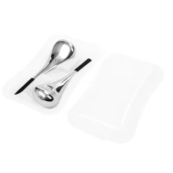 Gesichtsmassage Kühlkugel Edelstahl 2er Set