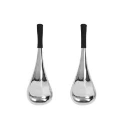 Gesichtsmassage Kühlkugel Edelstahl 2er Set