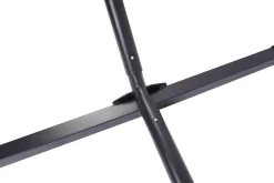 Gestell für Hängematte 360 x 115 cm schwarz