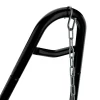 Gestell für Hängematte 325 x 100 cm schwarz