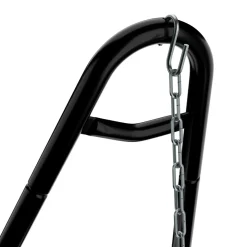 Gestell für Hängematte 325 x 100 cm schwarz