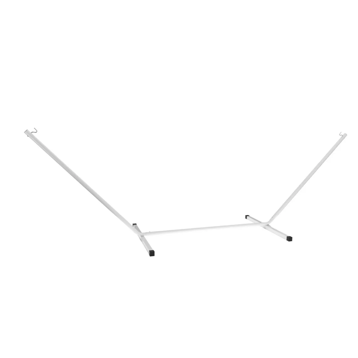 Gestell für Hängematte 360 x 115 cm weiss