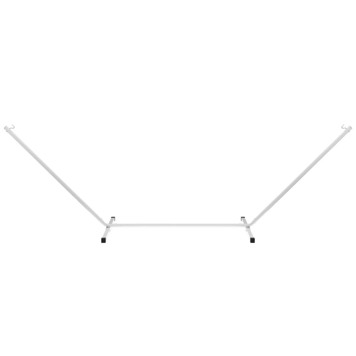 Gestell für Hängematte 360 x 115 cm weiss