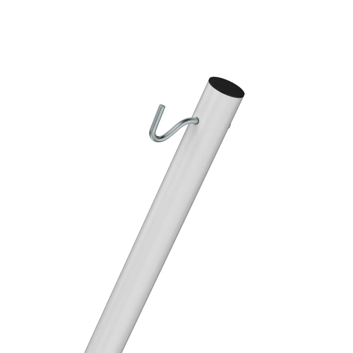 Gestell für Hängematte 360 x 115 cm weiss