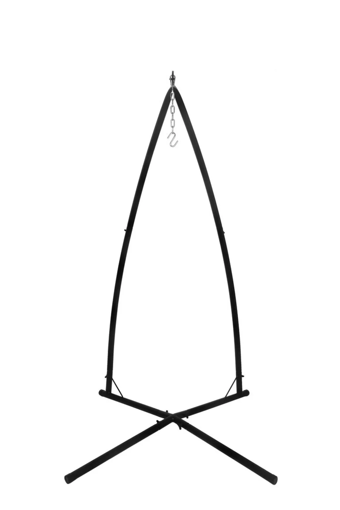 Gestell für Hängesessel 112 x 112 x 210 cm schwarz