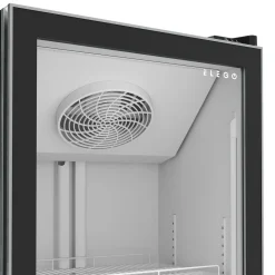 Getränkekühlschrank 345L schwarz