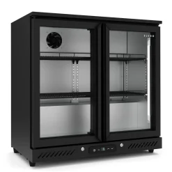 Getränkekühlschrank 210L schwarz