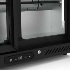 Getränkekühlschrank 210L schwarz