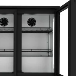 Getränkekühlschrank 210L schwarz