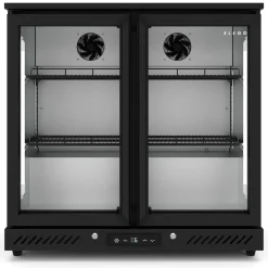 Getränkekühlschrank 210L schwarz