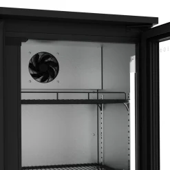 Getränkekühlschrank 210L schwarz
