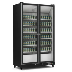 Getränkekühlschrank 798L schwarz