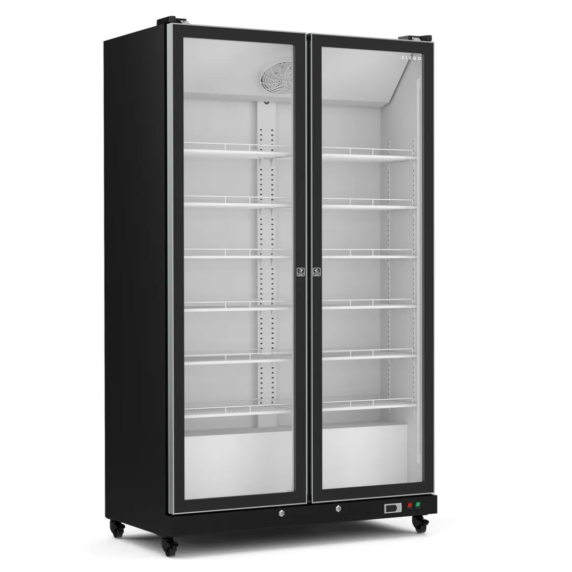 Getränkekühlschrank 798L schwarz