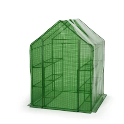 Gewächshaus 143 x 143 x 195 cm mit 6 Ablagen