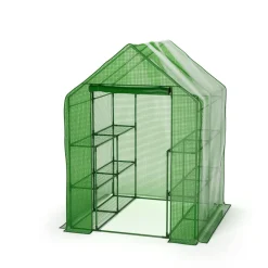Gewächshaus 143 x 143 x 195 cm mit 6 Ablagen