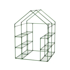 Gewächshaus 143 x 143 x 195 cm mit 6 Ablagen