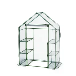 Gewächshaus 143 x 73 x 195 cm mit 6 Ablagen
