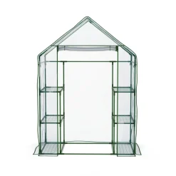 Gewächshaus 143 x 73 x 195 cm mit 6 Ablagen