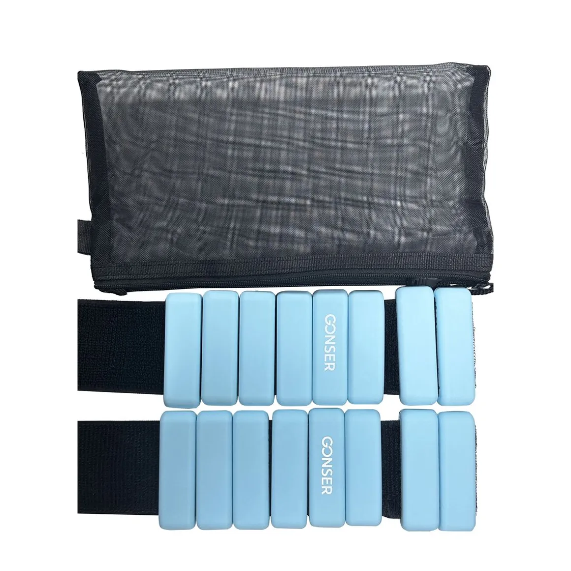 Gewichtsmanschette 2 x 0.45 kg blau