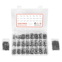 Gewindeschrauben Zylinderkopf Set 1225-teilig