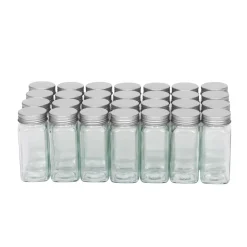 Gewürzregal Set mit 28 Gläser
