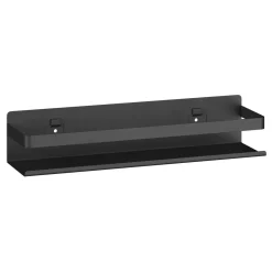 Gewürzregal Wandregal 40 cm schwarz