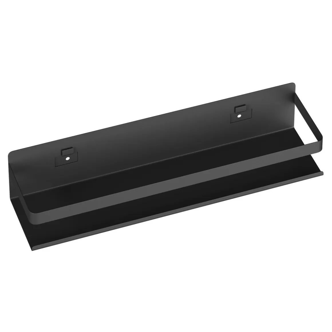 Gewürzregal Wandregal 40 cm schwarz