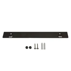 Gewürzregal Wandregal 40 cm schwarz