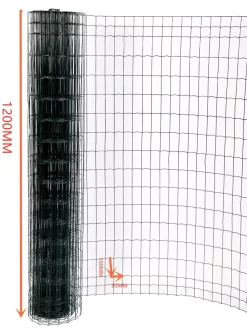 Gitterzaun 1.2 m x 25 m grün