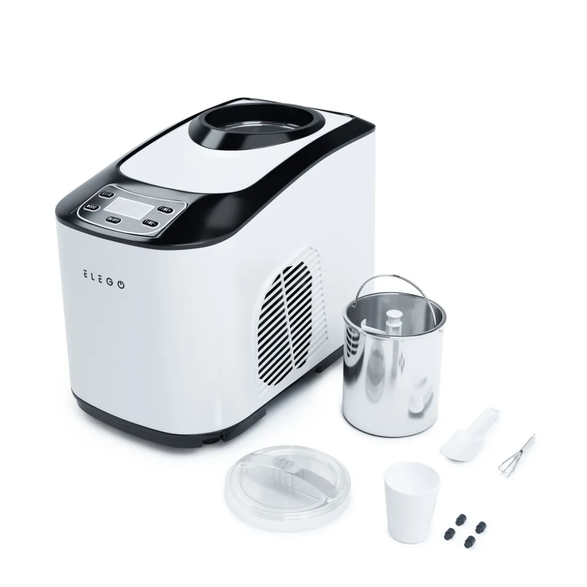 Glacémaschine FROSTY 1.5L silber